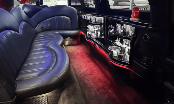 Lincoln MKT limousine interior